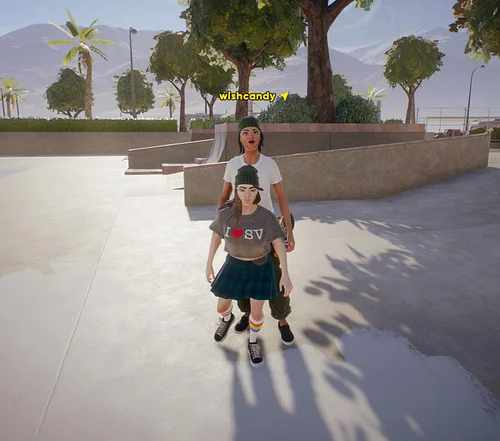 When you start playing skate with your wife and they’re taller than you in game just like in real life 😂

We have been playin...
