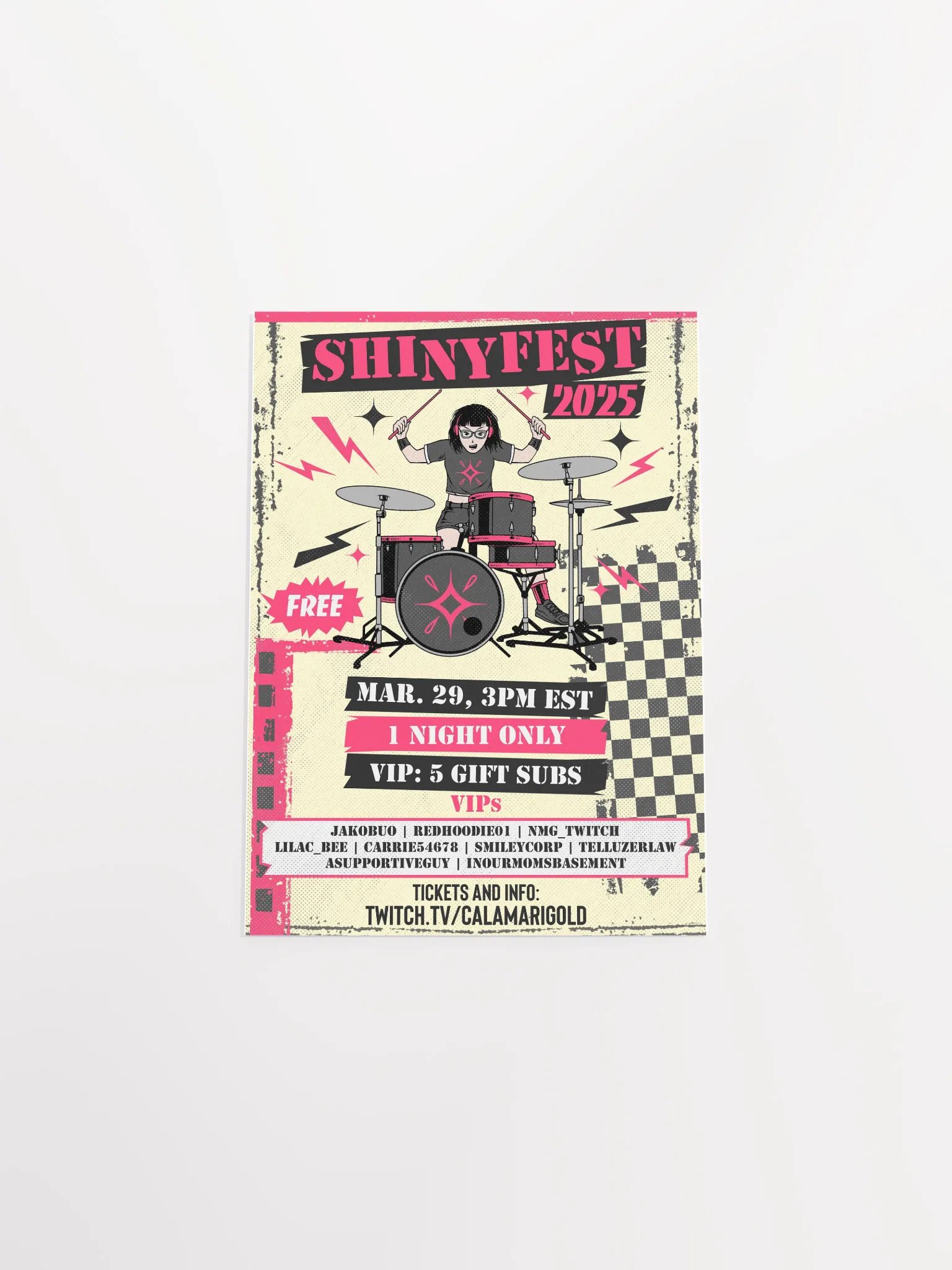 ShinyFest 2025 Concert Poster product image (4)