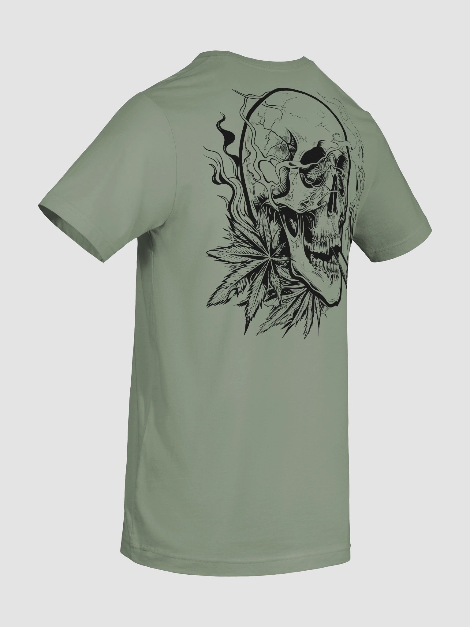 💀 High 'Til I Die – 420 Skull Tee product image (10)