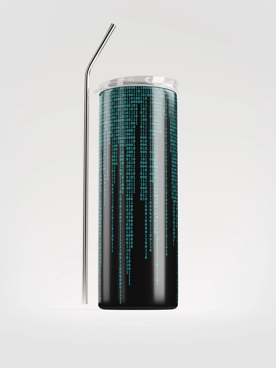 Binary Drip: Cyan product image (1)