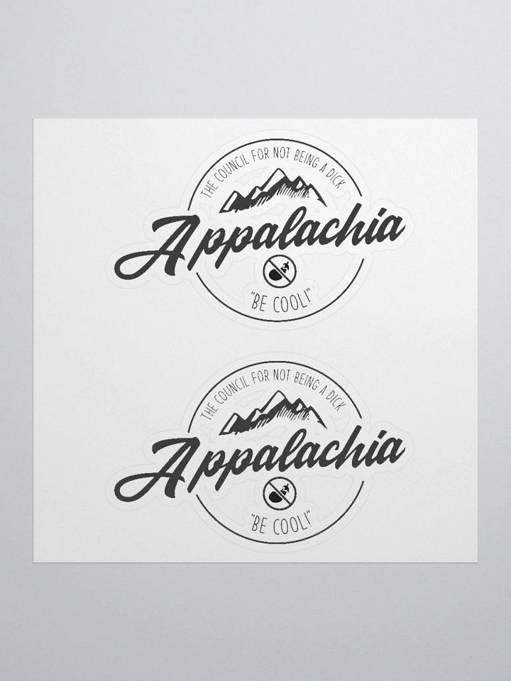 Council for Not Being A D*** - Appalachia Sticker product image (1)