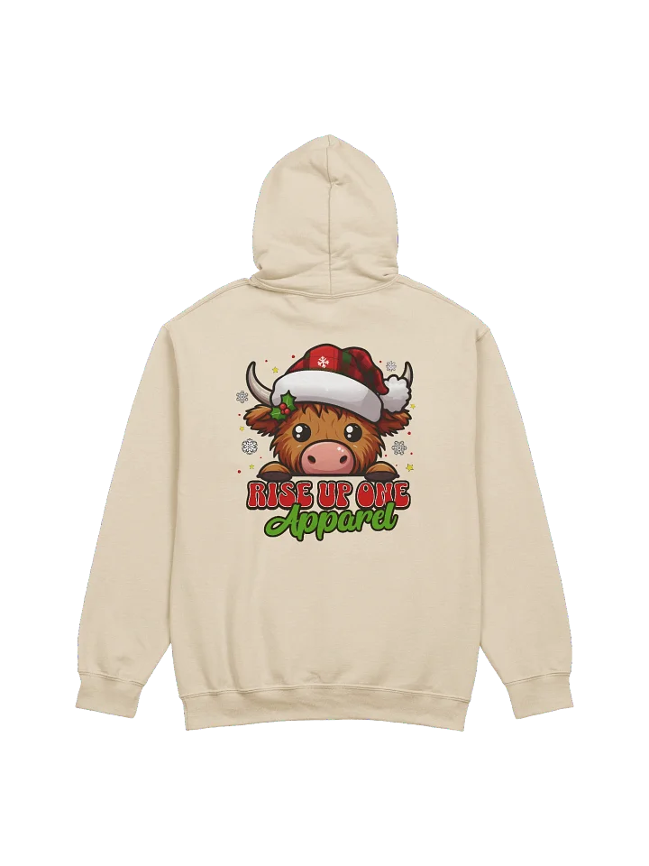 Highland Cow Merry Chrismas Hoodie product image (16)