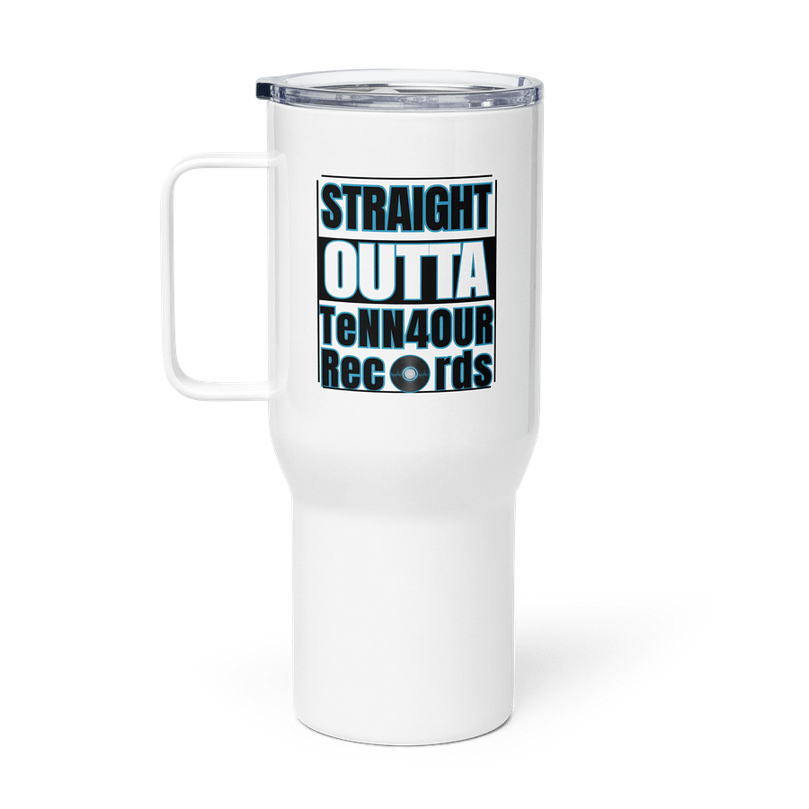 STRAIGHT OUTTA TeNN4OUR Records Travel Mug product image (1)