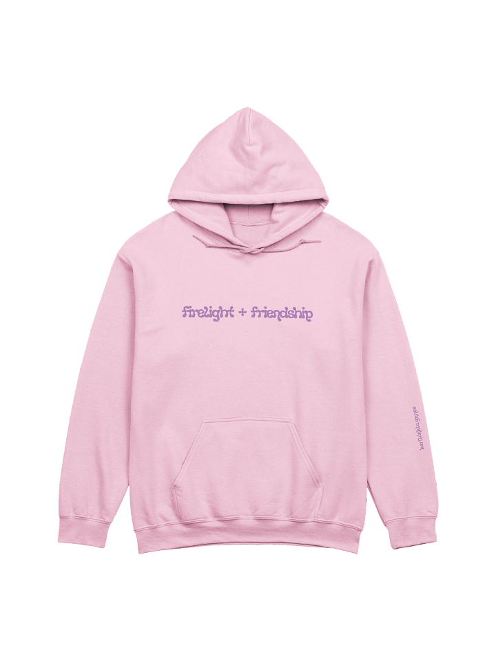 Firelight + Friendship Pink Hoodie product image (1)
