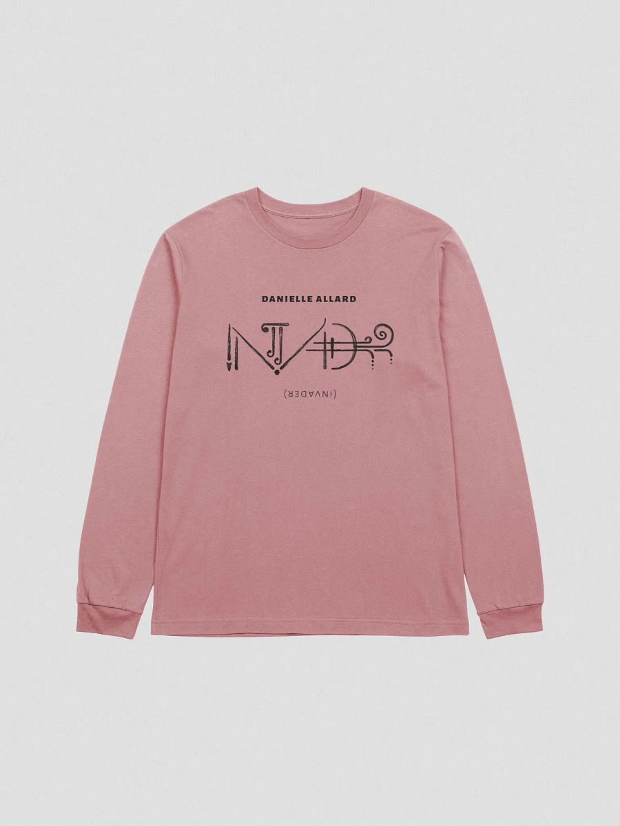 INVADER Logo Long Sleeve T-Shirt [Dark] product image (2)