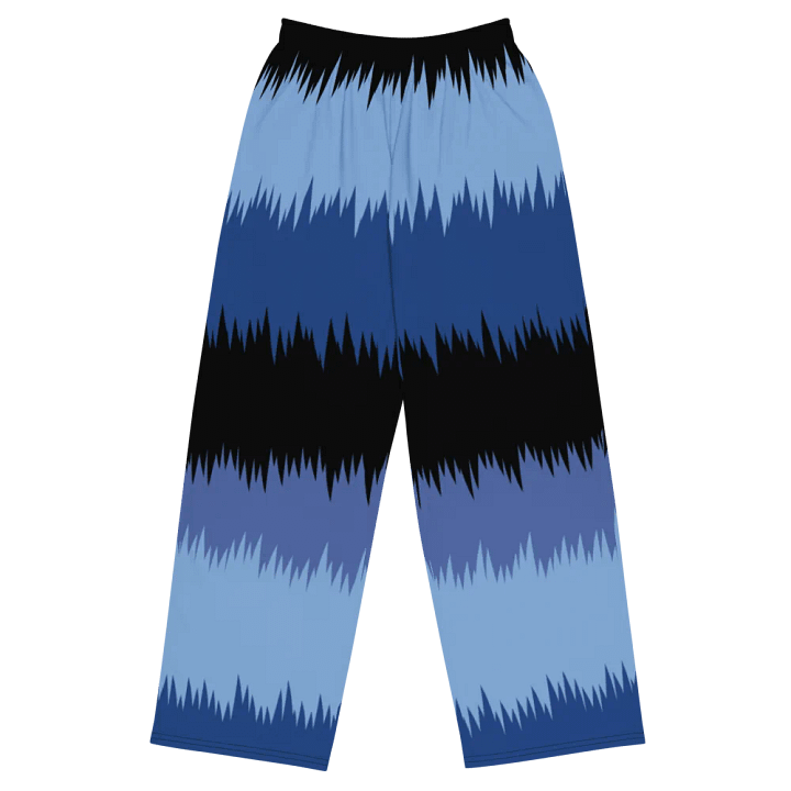 Spiky Blue Horizon Wide-Leg Pants product image (1)
