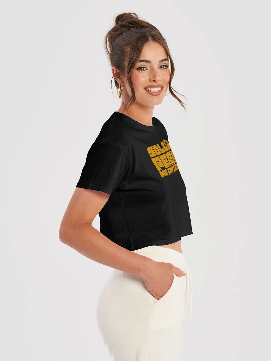 Solo Mi Perro Me Entiende Crop Top product image (5)