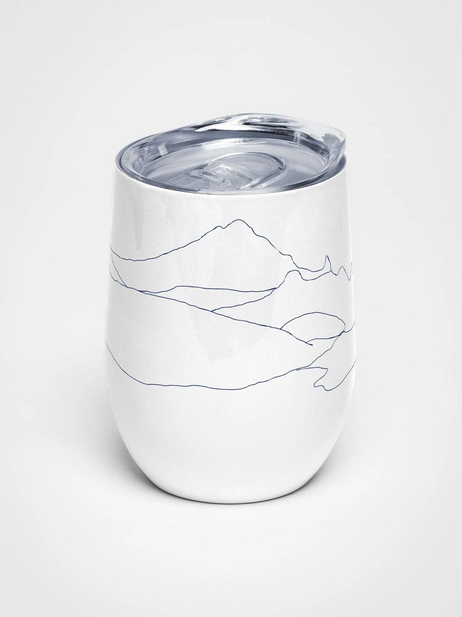 Gilbert Peak wine tumbler (plain sketch) product image (1)