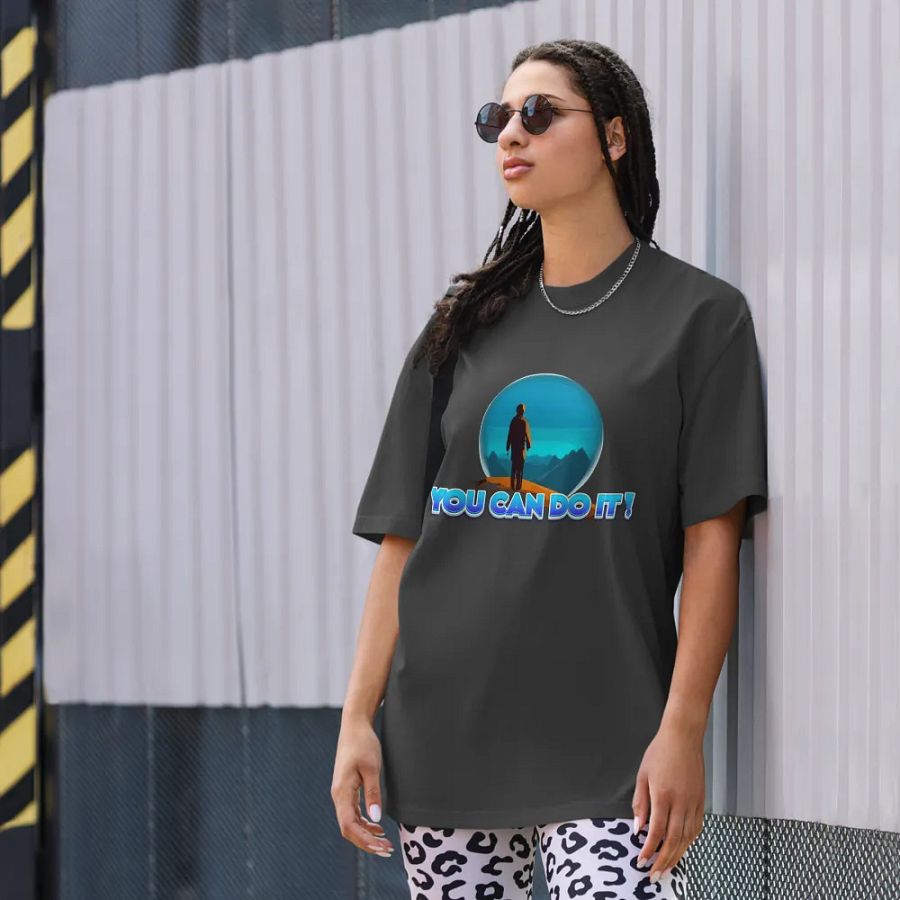 YOU CAN DO IT ! Design trends fashion t-shirt. product image (8)