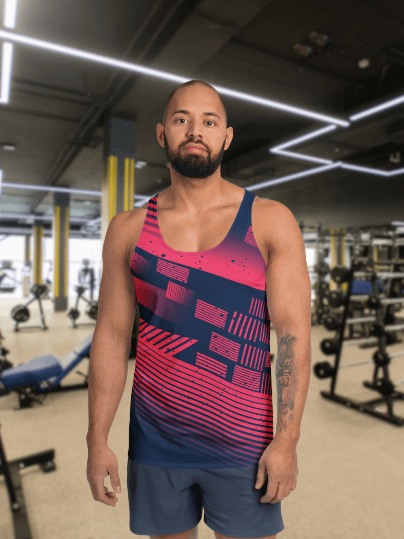 Red Stripes | Mens Tank Top product image (1)