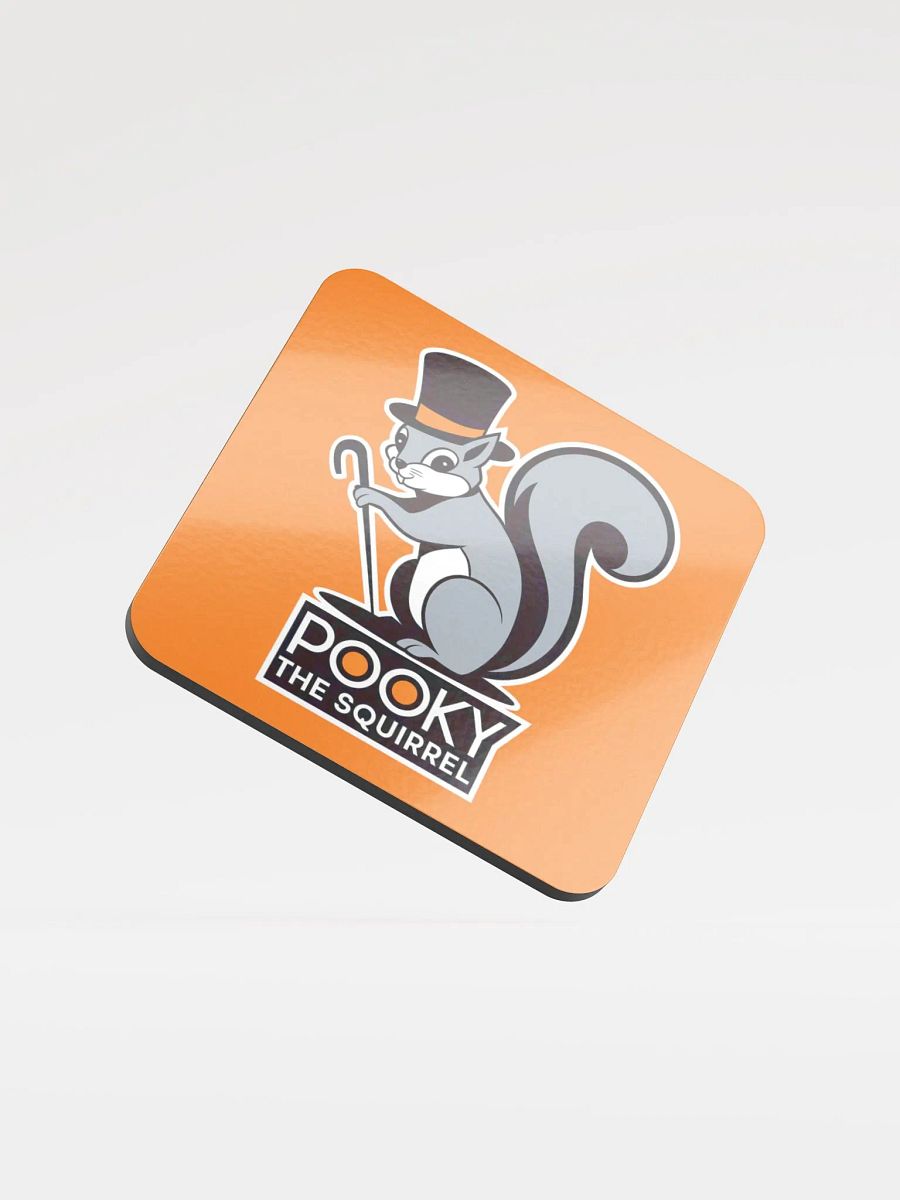 Coaster or micro art piece: Pooky The Squirrel as mister peanut product image (1)