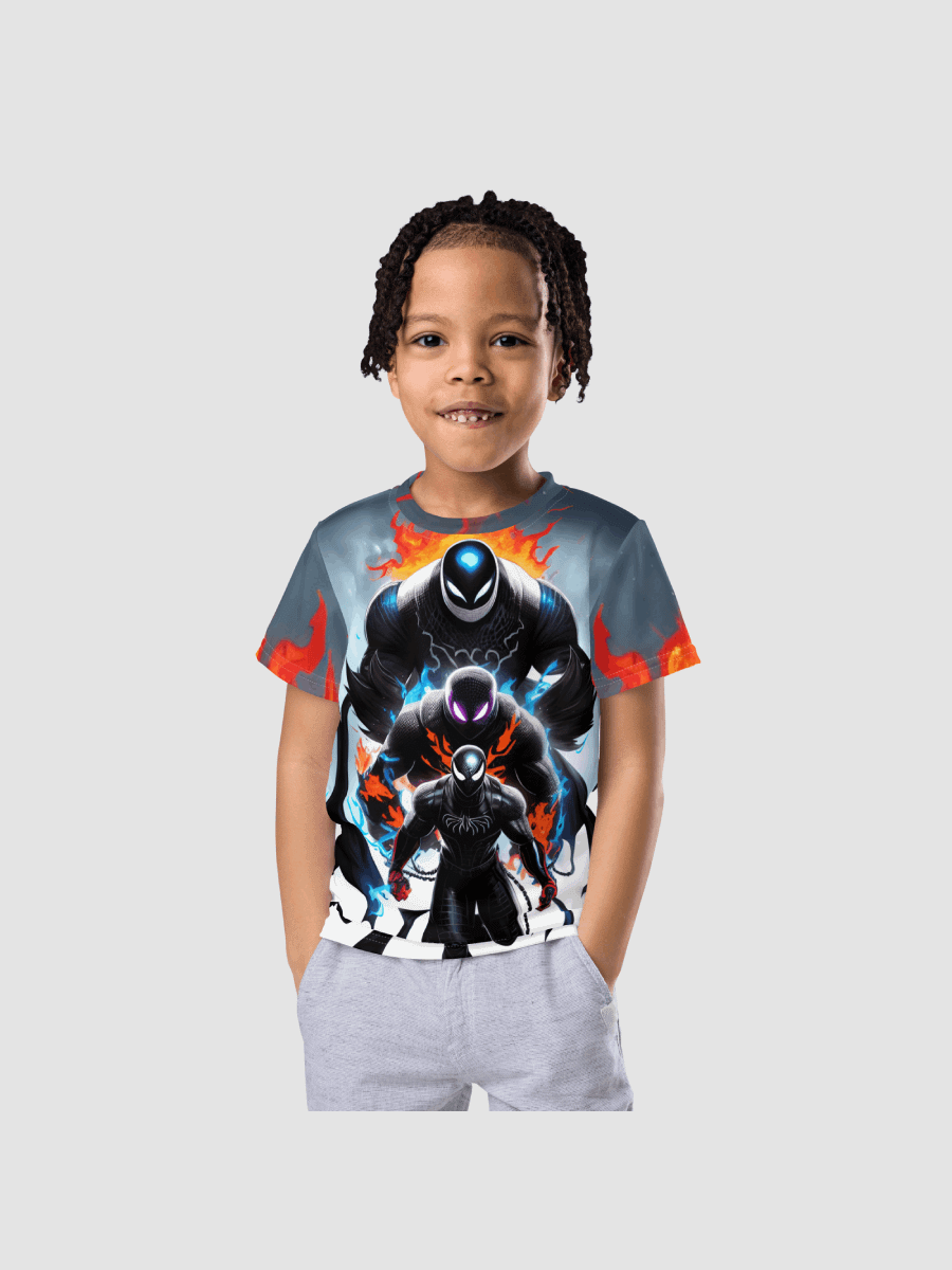 [projectcarnagex] All-Over Print Kids Crew Neck T-Shirt product image (7)