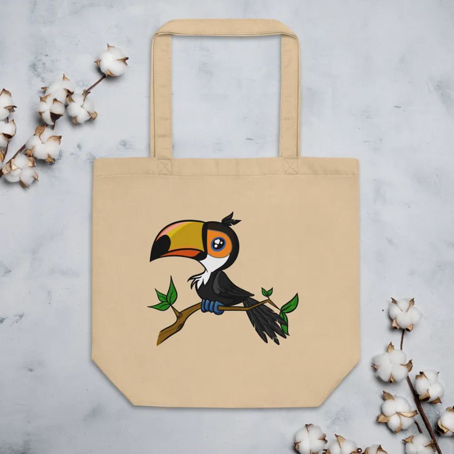 tote bag toucan product image (4)