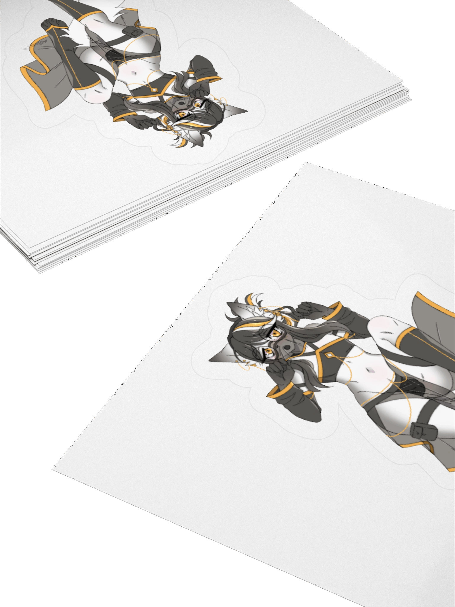 Shiro Laying Sticker product image (4)