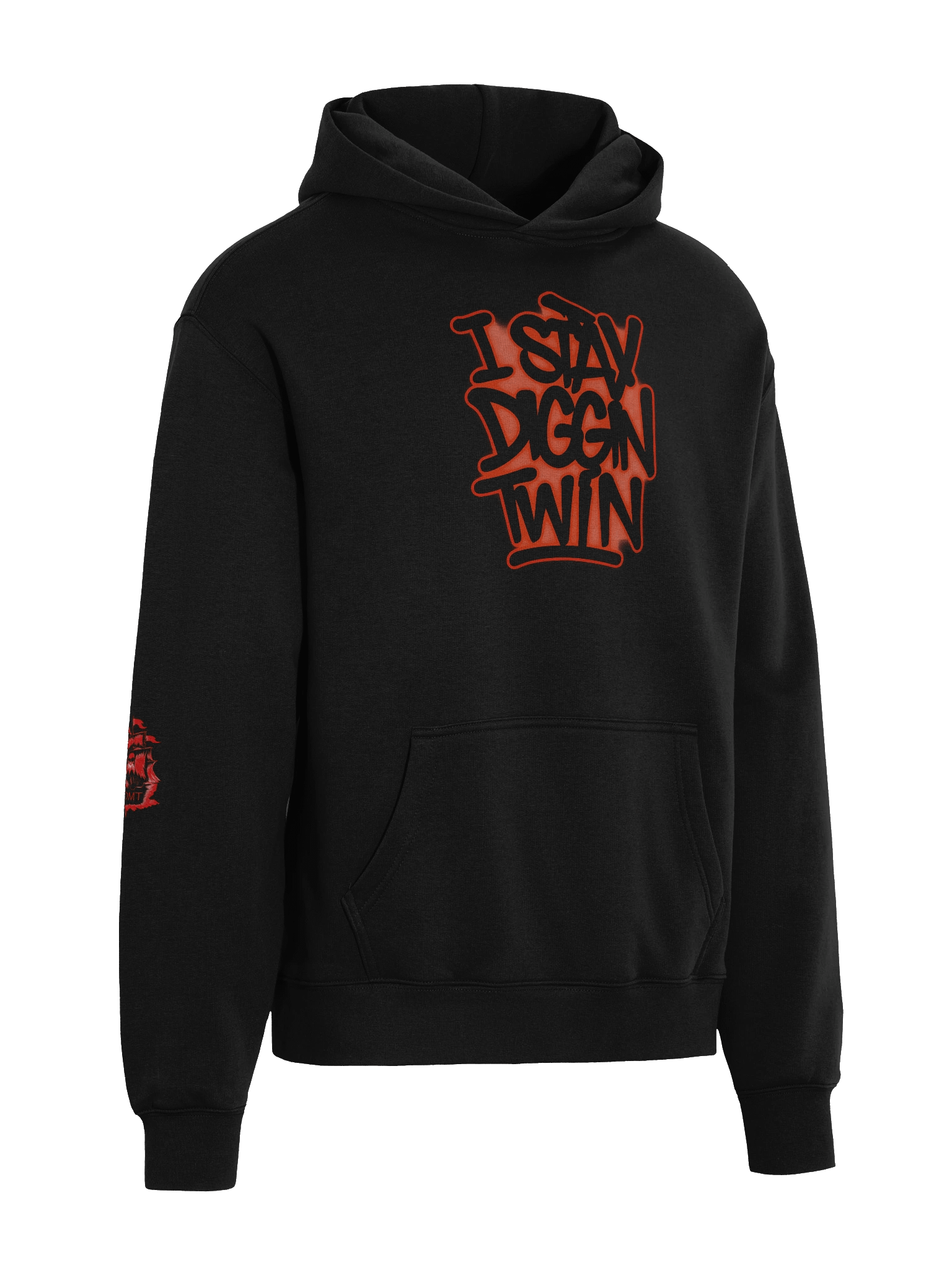 FAZO Twitch Logo Oversized Hoodie product image (4)