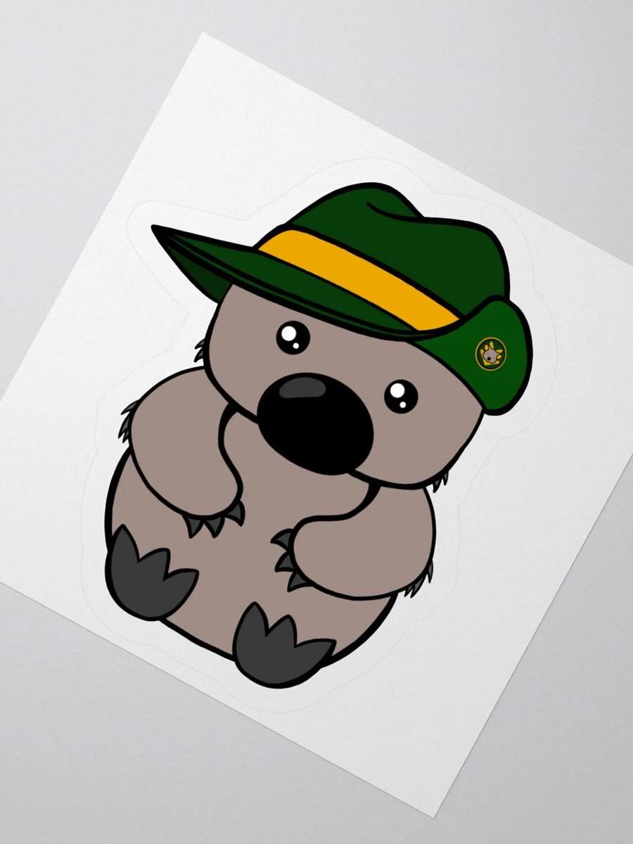 The Sarge Wombat Sticker product image (2)
