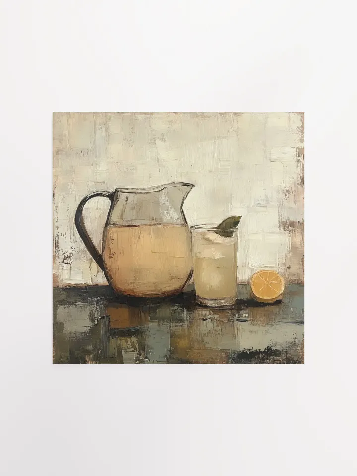 Farmhouse Sky: Lemonade Pitcher Art Print product image (1)