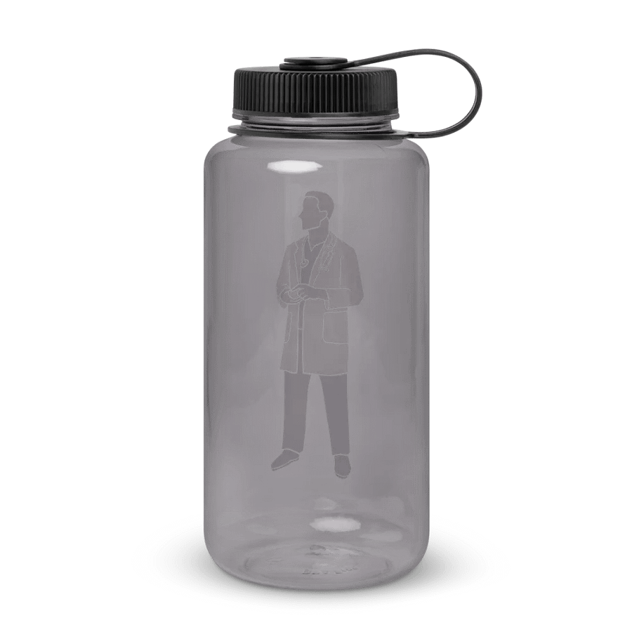 Black Doctor Water Bottle product image (2)