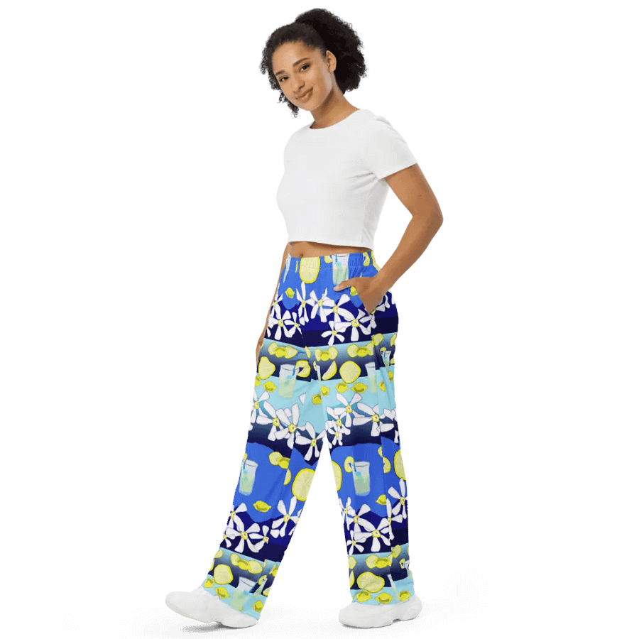 Lemonade Pattern Wideleg Pants product image (4)