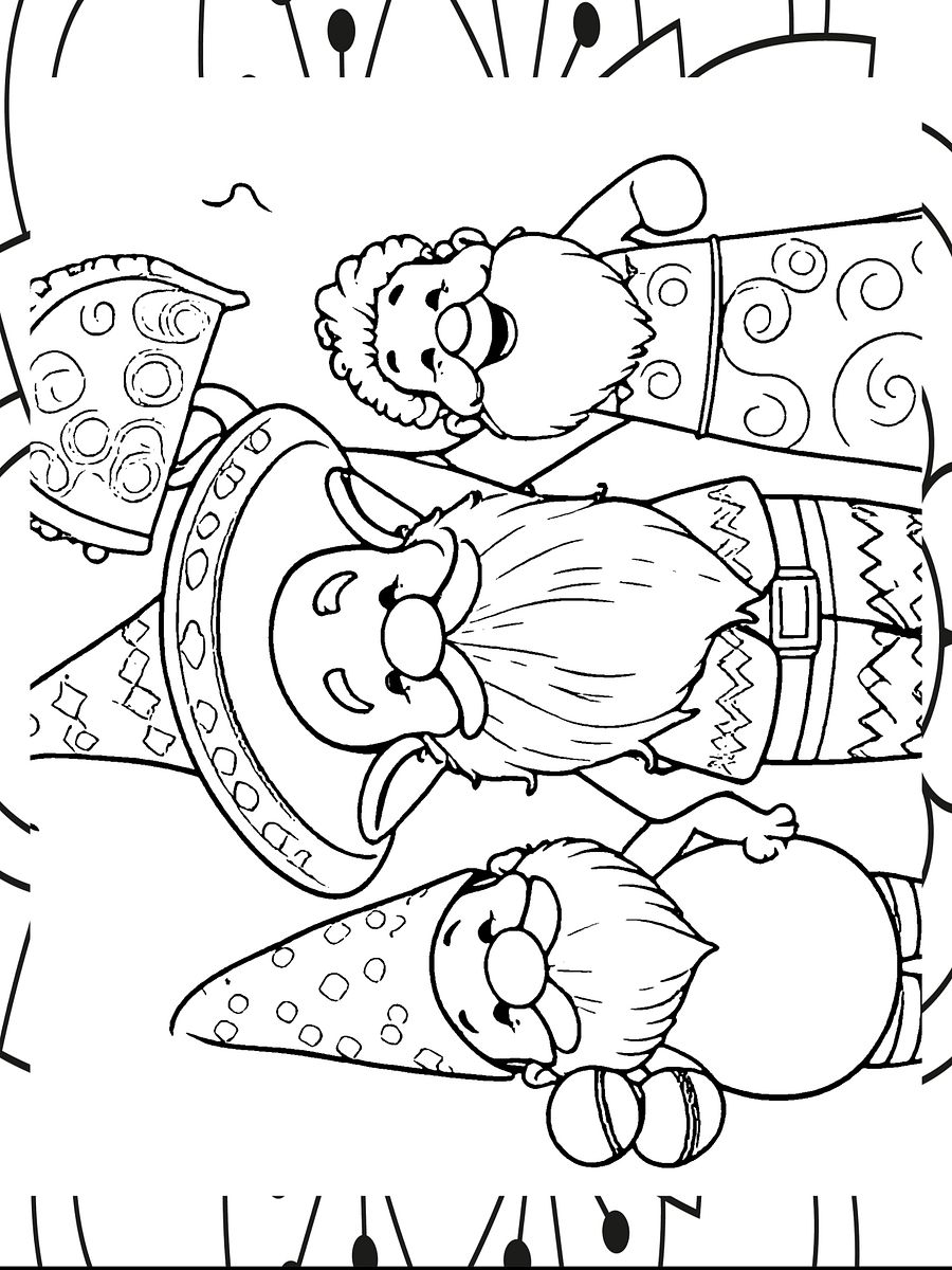 2025 A Gnomie Year Coloring Calendar product image (6)