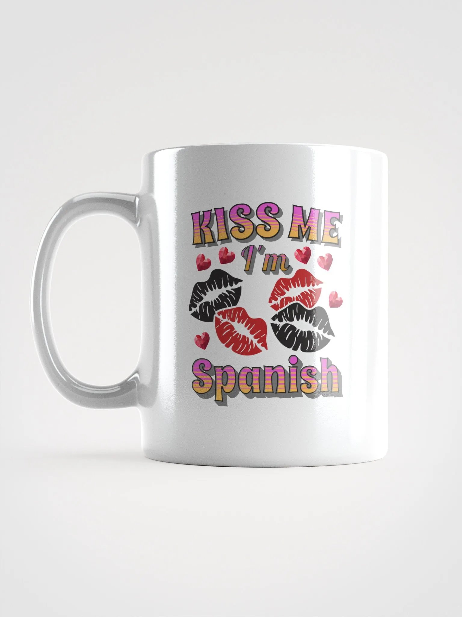 Kiss Me Im Spanish Mug product image (1)