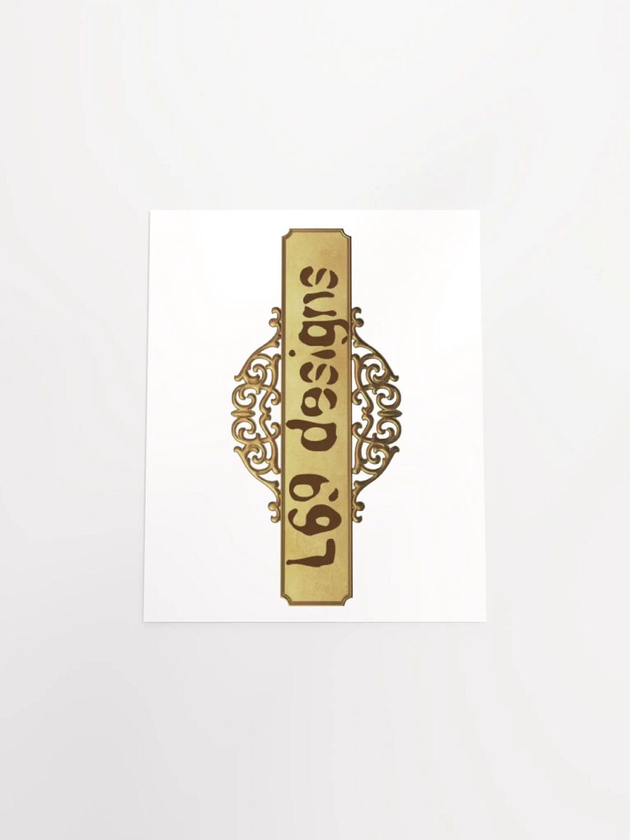 SIXTY NINE DESIGNS gold banner product image (4)