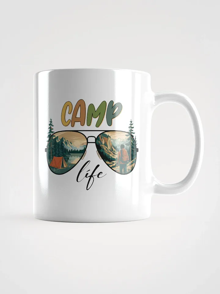 Reflective Campsite Sunglasses Mug product image (1)
