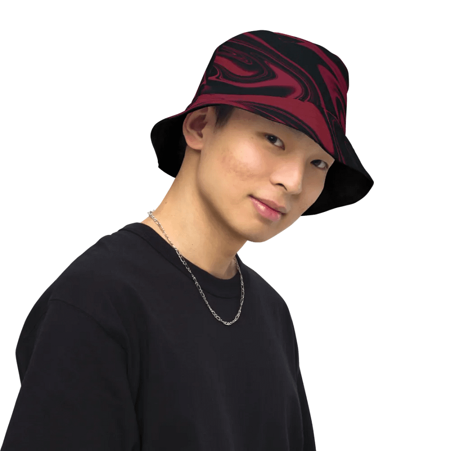 Stylish Swirl Reversible Bucket Hat product image (9)