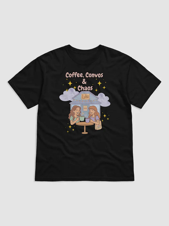 Luke's Coffee & Chaos Oversized T-Shirt product image (1)