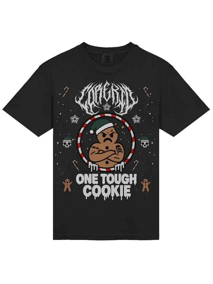 “ONE TOUGH COOKIE” Holiday Black/Colored T-Shirt product image (2)