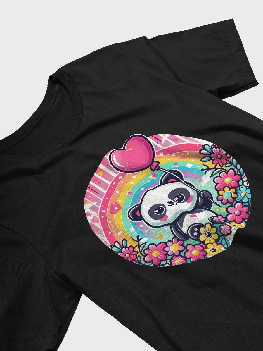 Panda with Heart T-shirt product image (3)