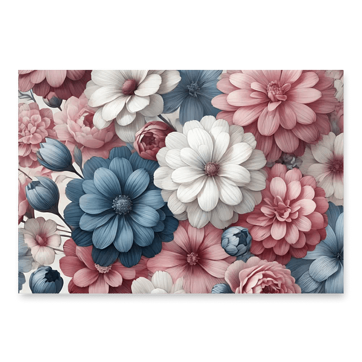 Pastel Blooms Wrapping Paper Set product image (2)