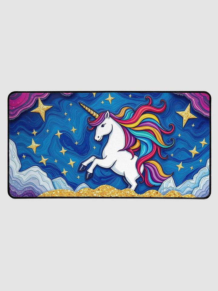 Whimsical Unicorn Magic Desk Mat product image (1)