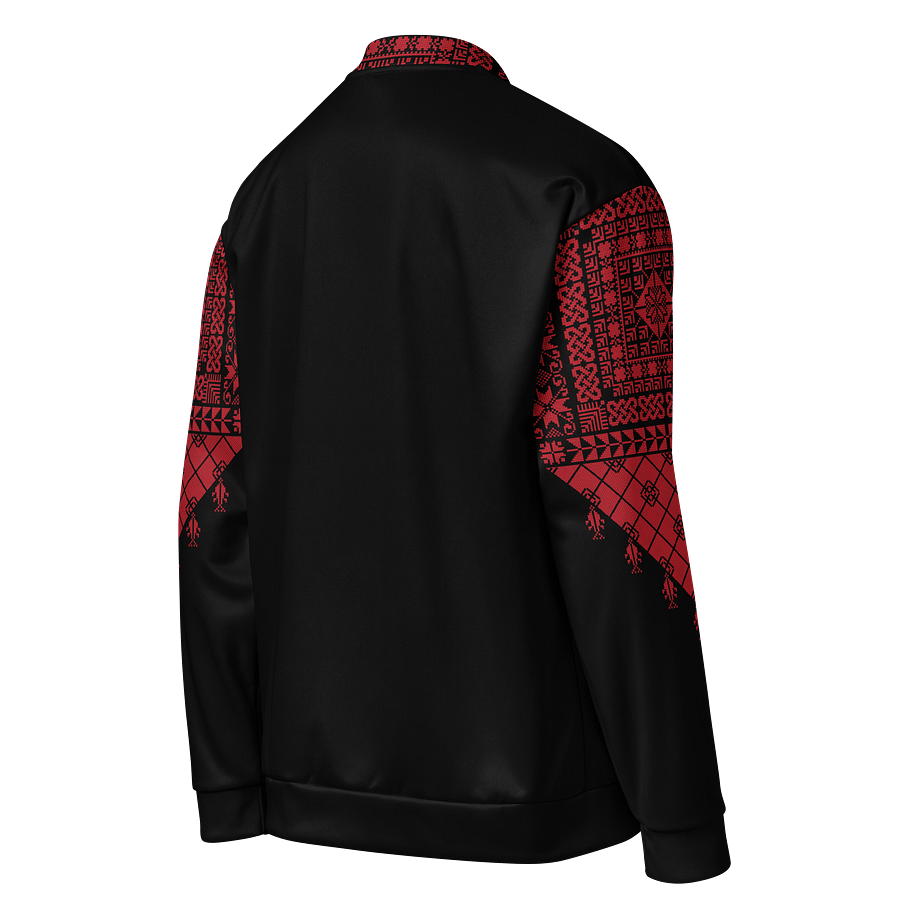 Red Tatreez Unisex Bomber Jacket product image (6)
