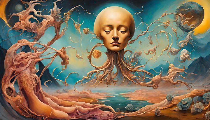 Cancer's Nurturing Womb: Celestial Dreamscapes of Comforting Protection product image (1)