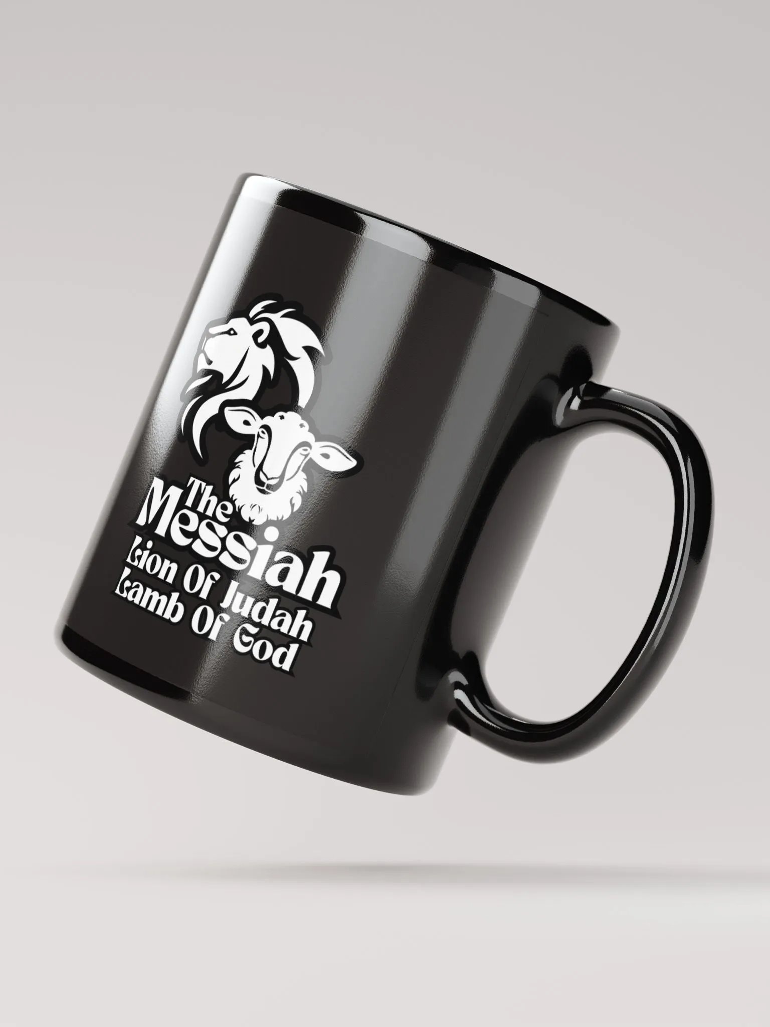 Lion of Judah, Lamb of God Black Mug product image (2)