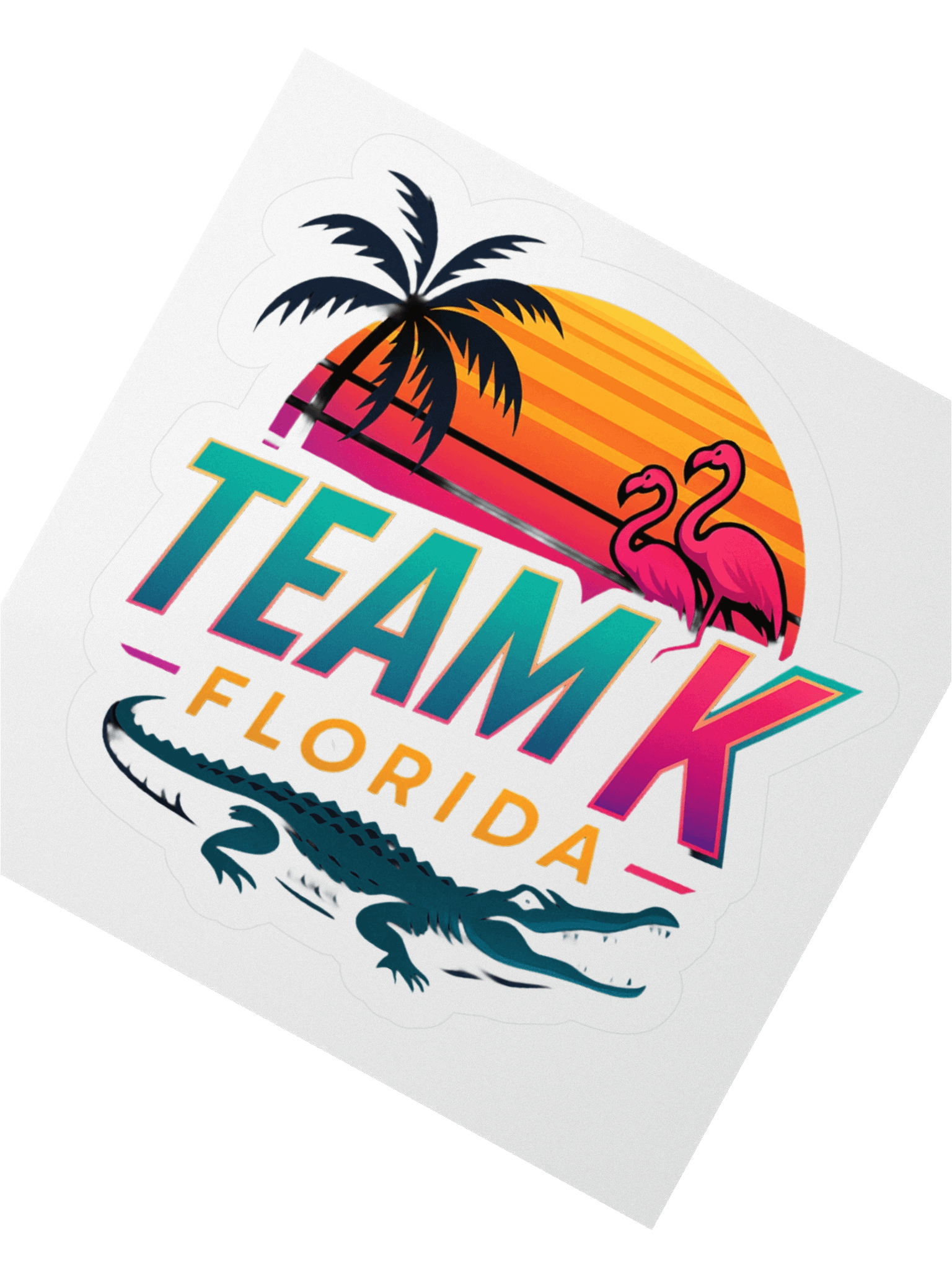 Team K Florida STICKERS product image (6)