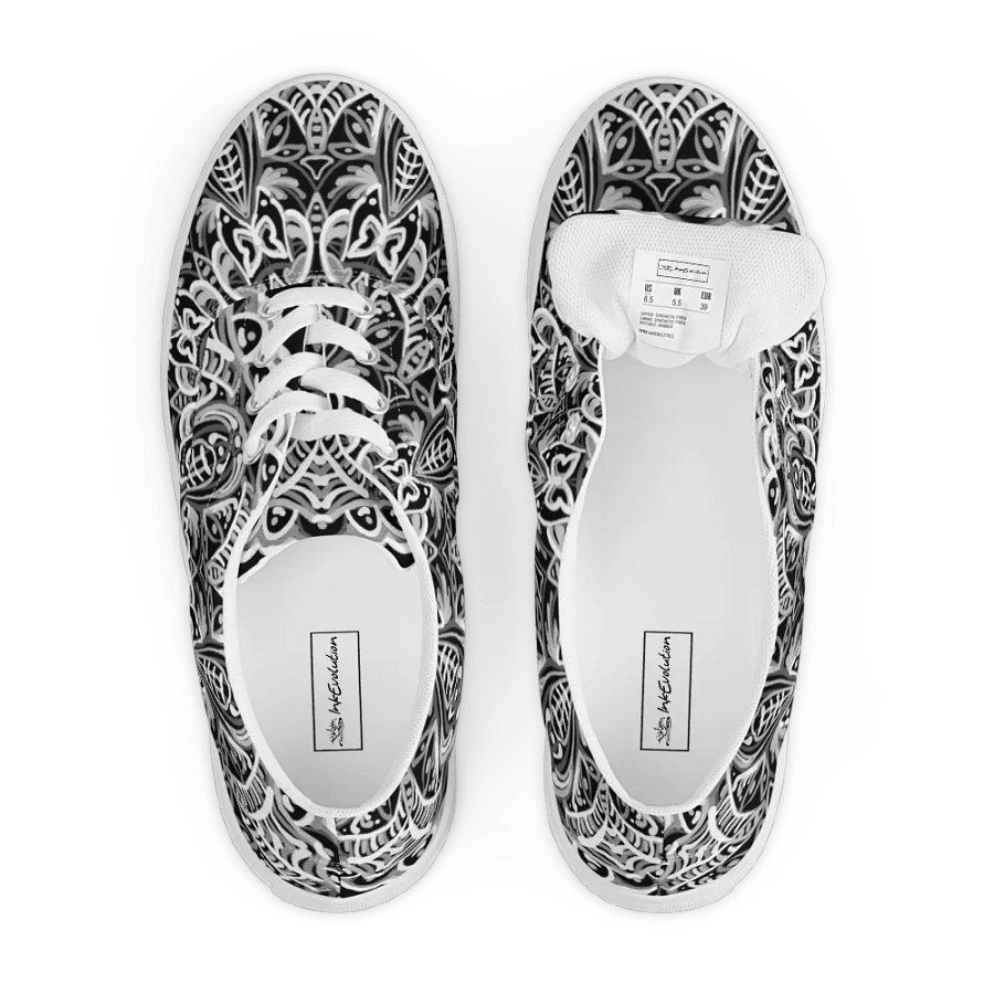 Mandalic Symmetry Canvas Shoes product image (6)