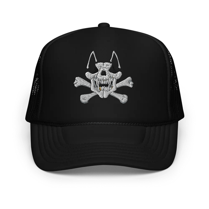 Mongrel Skull and Bones trucker hat product image (1)