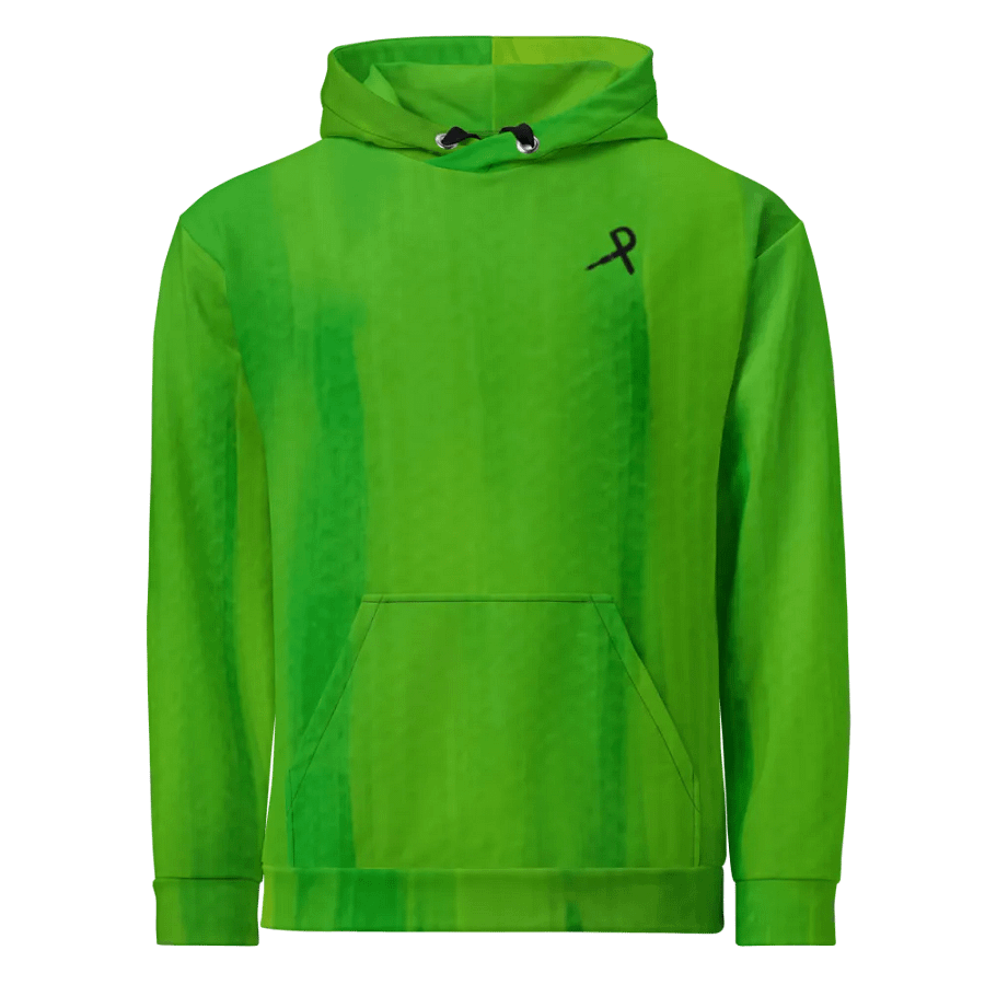 Green Spring Leaves Hoodie product image (1)