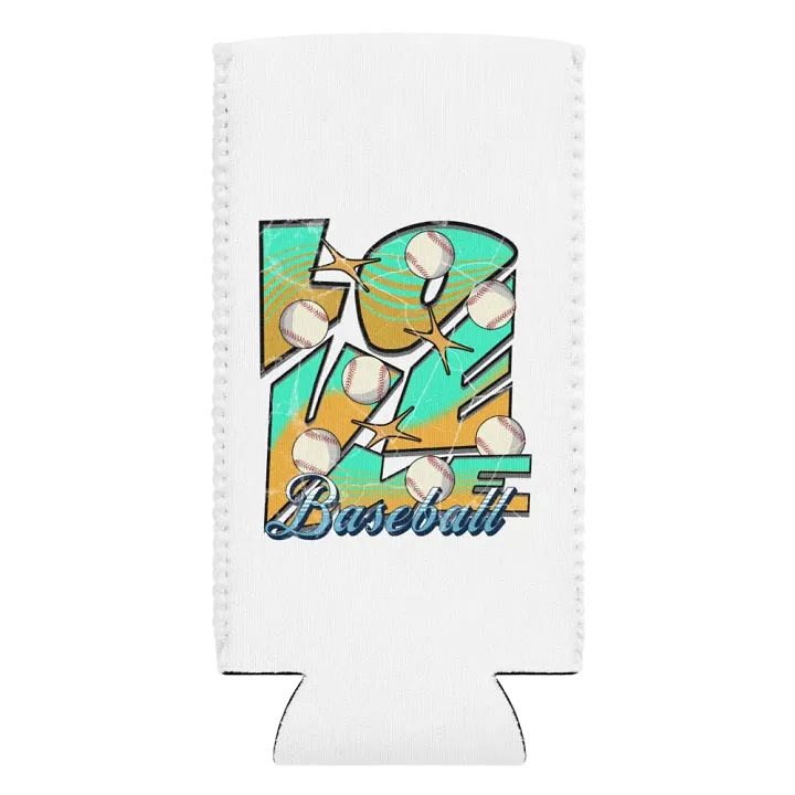Love Me Baseball Wave Fusion Can Cooler product image (2)