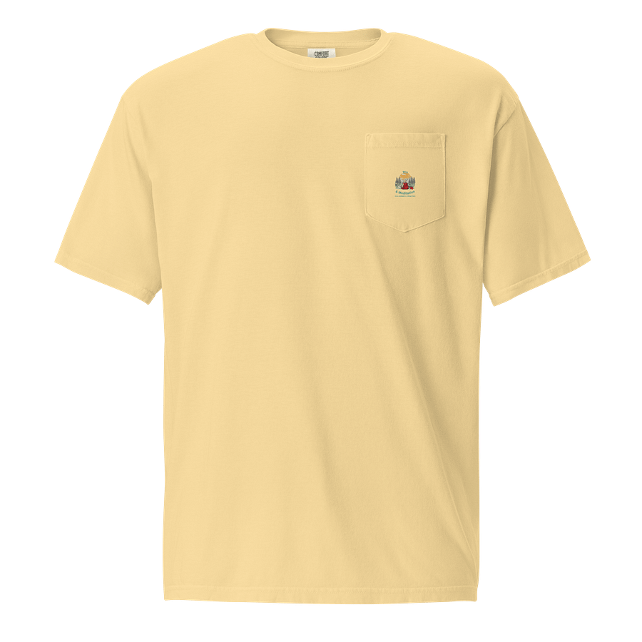 Zen Mountain Meditation Pocket Tee product image (2)