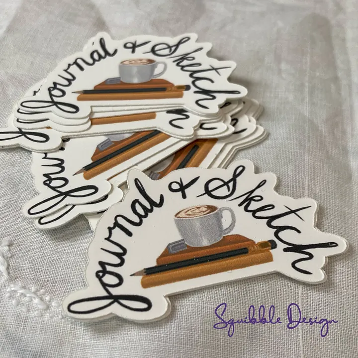 Vinyl Sticker - Journal and Sketch product image (2)
