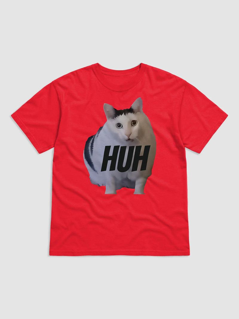 Huh Cat Meme Funny Graphic T-Shirt