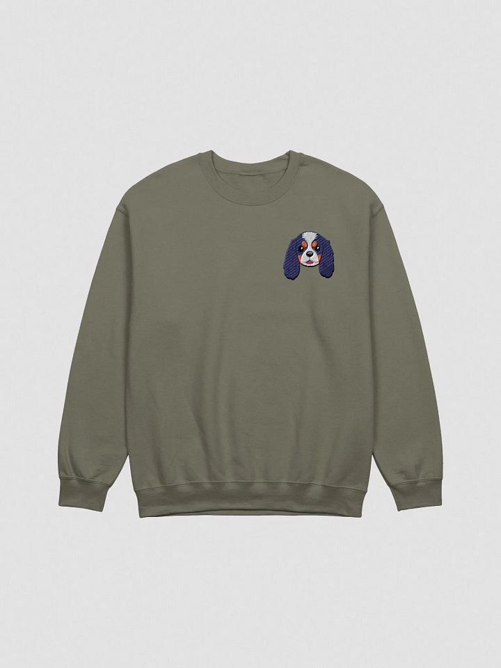 Cavalier King Charles Spaniel Dog Embroidered Crewneck product image (1)