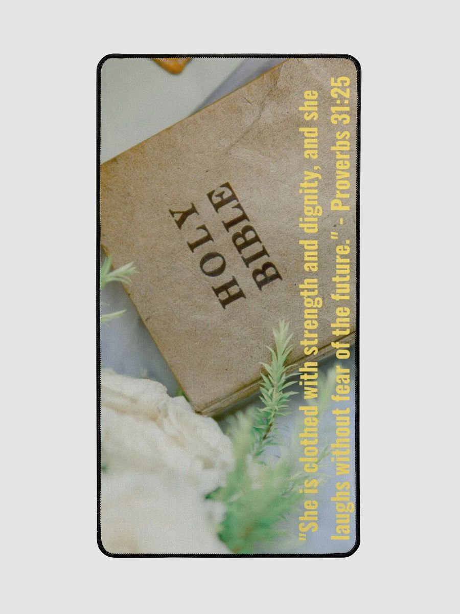 Bible Strength and Dignity Desk Mat product image (2)
