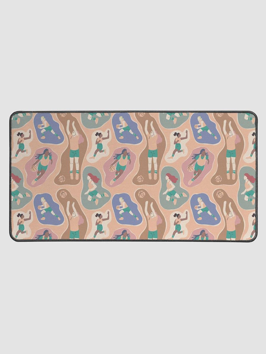 Empowered Play: Women's Basketball Elegance in Pantone Peach Fuzz product image (2)