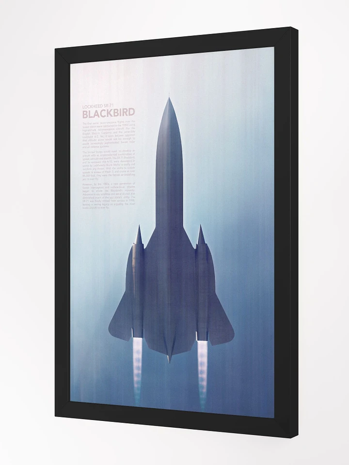 SR-71 Blackbird Framed Art product image (1)