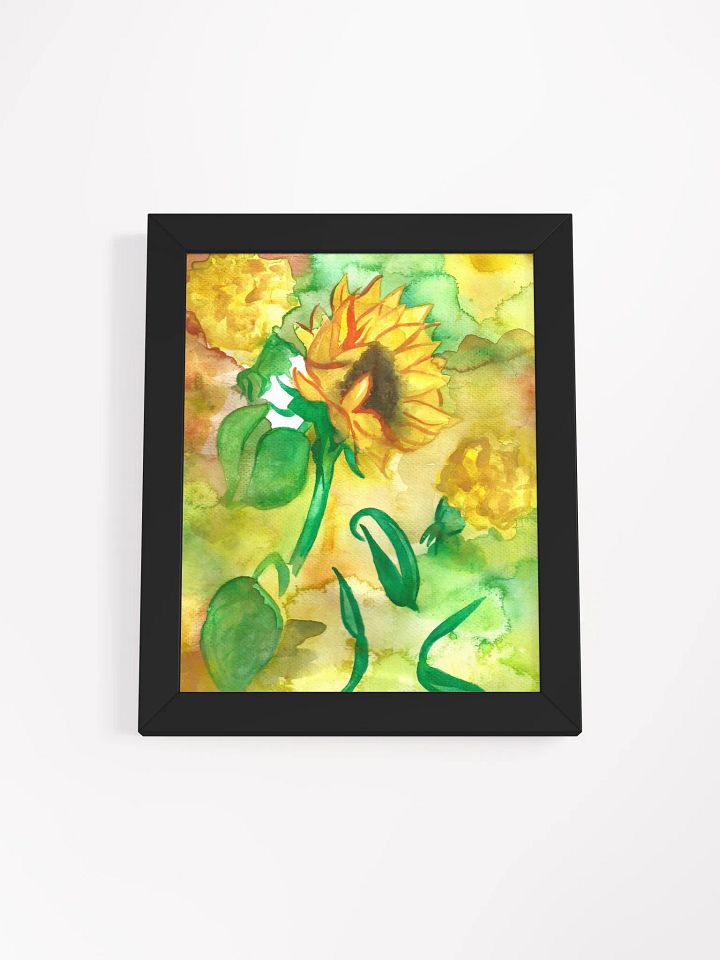 Golden Bloom Framed Print product image (1)