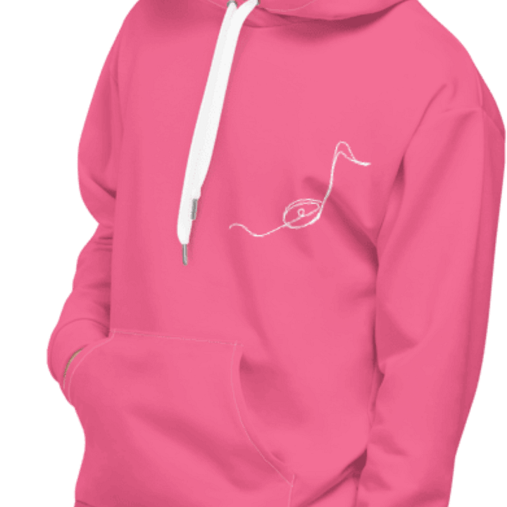 Band Geeks Rule Hoodie | Pink product image (2)